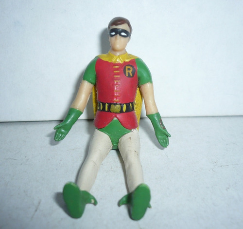 Figura De Robin - Serie De Batman - Juguete De Goma Bootleg