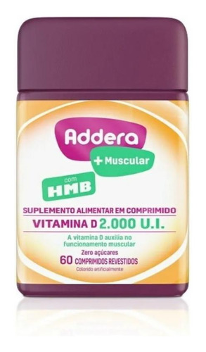 Addera Muscular Hmb 60 Comprimidos Revestidos