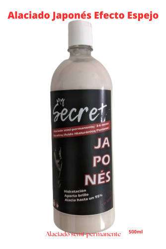 Alaciado Japonés Efecto Espejo ( 500ml + Kit De Aplicación)