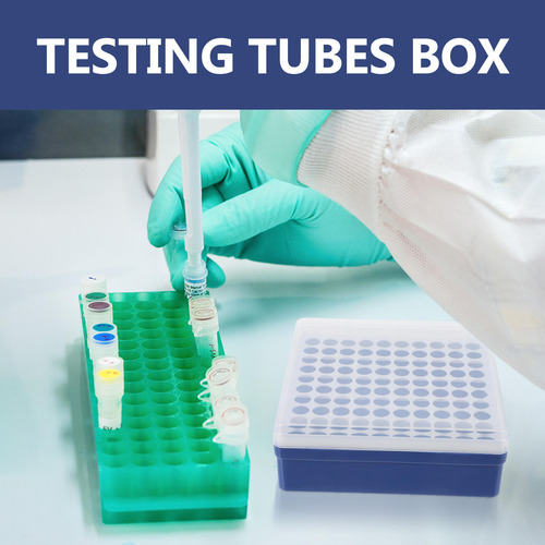 Soporte Para Tubos De Ensayo, Caja De Almacenamiento De Tubo