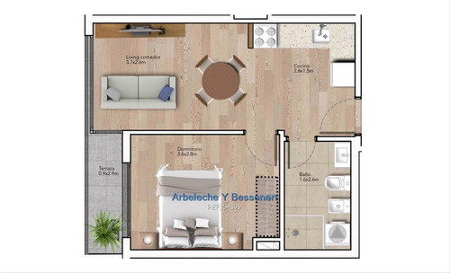 Imagen 12 de 14 de La Blanqueada! Estrene 2023 ! Apartamentos 1 Dormitorio!!