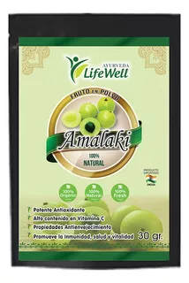 Amalaki Puro En Polvo Concentrado 30,000mg Ayurveda Lifewell