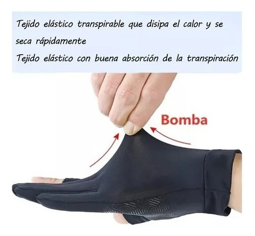 Guante De Dedo Completo Resistentes Al Sol Y Antideslizantes