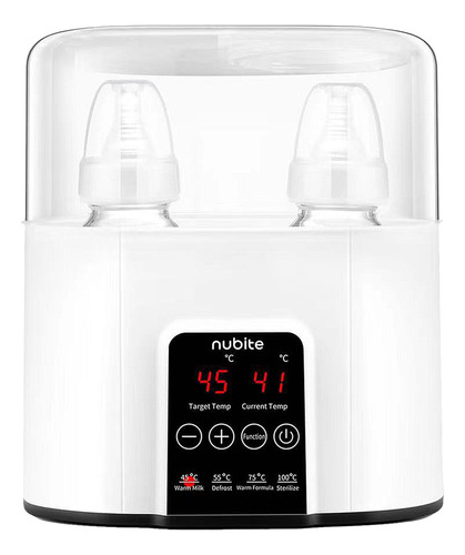 E Aquecedor De Mamadeiras Led 6 Em 1 Com R & Timer Plugue
