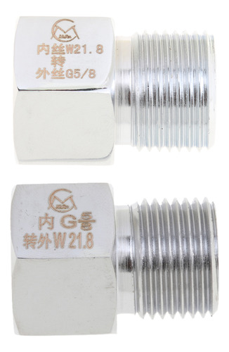 2pcs Tuercas Convertidoras Del Adaptador Del Regulador Del