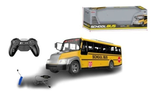 Hermoso Bus A Control Remoto School Bus, Espectacular Regalo