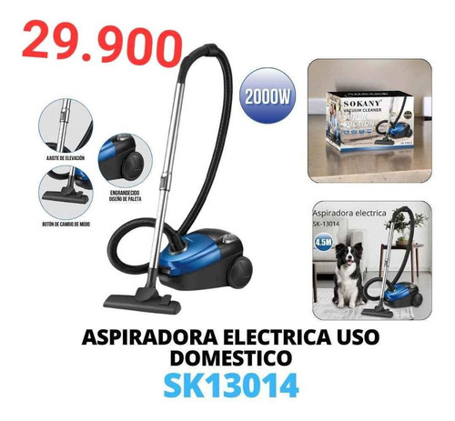 !porque La Necesito! Aspiradora De 2000 Watts De Potencia
