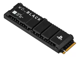 Ssd Wd Black 2tb Sn850p Oficial P/ Ps5 Nvme M.2 Com Dissipador