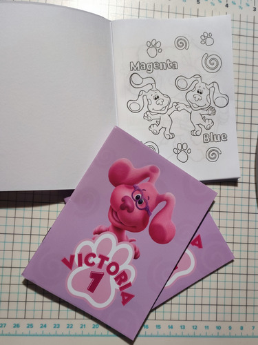 12 Libritos Para Colorear Personalizados +creyones O Lápices