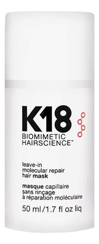 K18 Biomimetic Hairscience Molecular Repair Hair Mask 50ml