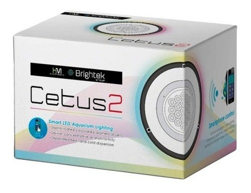 Luminaria Led Cetus 2 84w - P/ Aquario Marinho