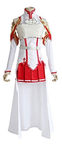 Disfraces Halloween Asuna Yuuki Vestido Rojo