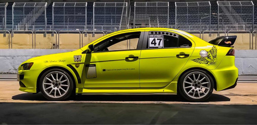 Imagem 2 de 5 de Windows Vent Aplique De Janela Mitsubishi Lancer, Evo X