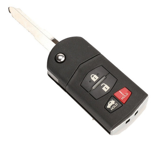 Carcasa Llave Mazda 4 Botones Doble Contacto