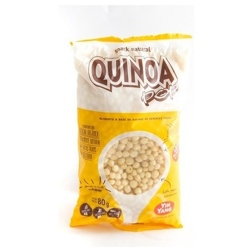 Quinoa Pop Inflada Yin Yang 80 Grs - Sin Tacc