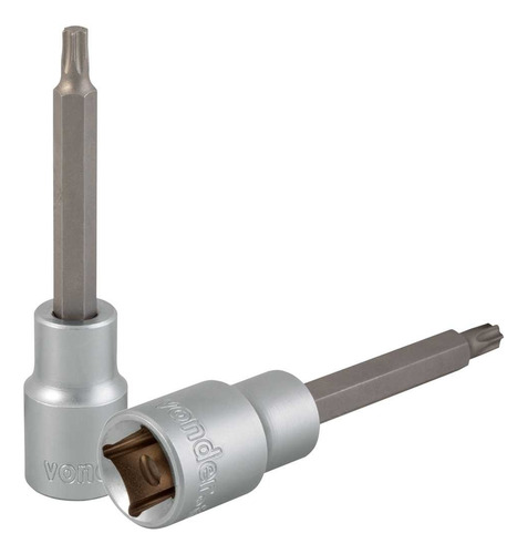 Soquete Torx Longo T-30 Encaixe De 1/2 Pol Vonder