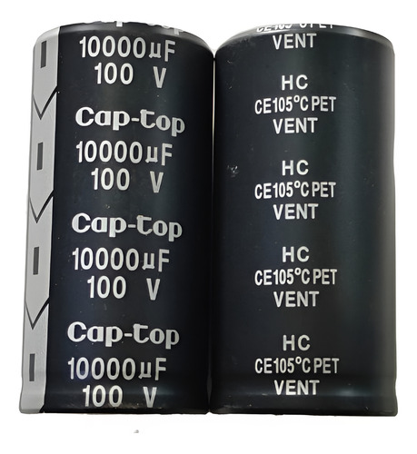 Capacitor Electrolítico 10000uf (microfaradios) 100 Volts