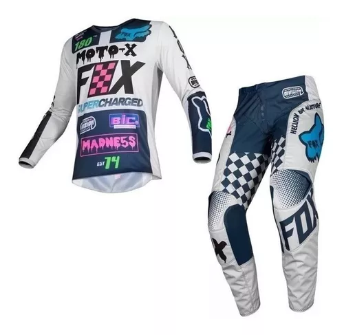 Conjunto Motocross Fox Sd Solomototeam