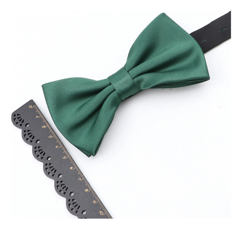 Corbata De Moño Hombre Satin - Colores - Grin Accs Color Café Diseño De La Tela Lisa