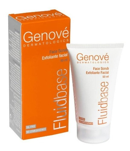 Fluidbase* Face Scrub Exfoliante Facial 50 Ml Genové Tipo de piel Todo tipo de piel
