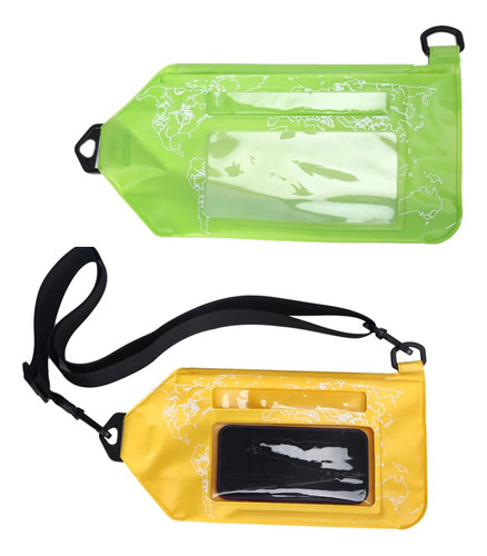 2 Fundas Impermeables Para Teléfono Móvil, Bolsa De Buceo, P