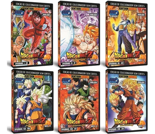 Dragon Ball Z Série Completa E Dublada Em Dvd + Especiais Dragon Ball Z Série Completa E Dublada Em Dvd + Especiais