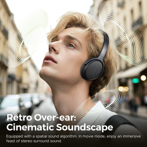 Auriculares Bluetooth Soundpeats Space Lite Con Diadema