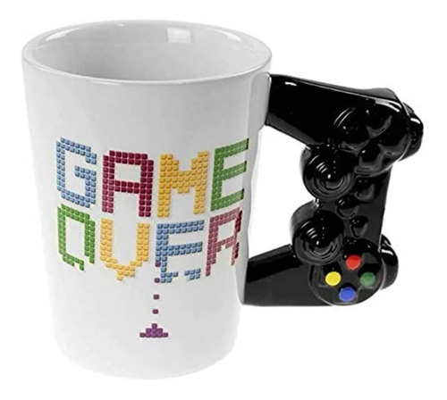 Imagen 4 de 5 de Tazon Playstation Mug Game Over Taza Personalizada Joystick