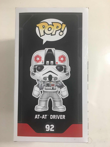Funko Pop At-at Driver #92 Walgreens Exclusivo Ver Fotos