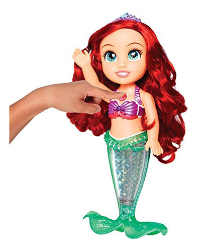 Disney Princess Ariel Doll Sing Y Sparkle - ¡ilumina Con 2