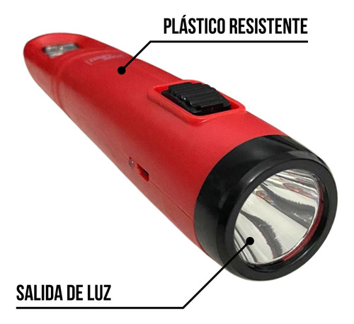 Linterna De Mano Doble 1w Home Light 046509