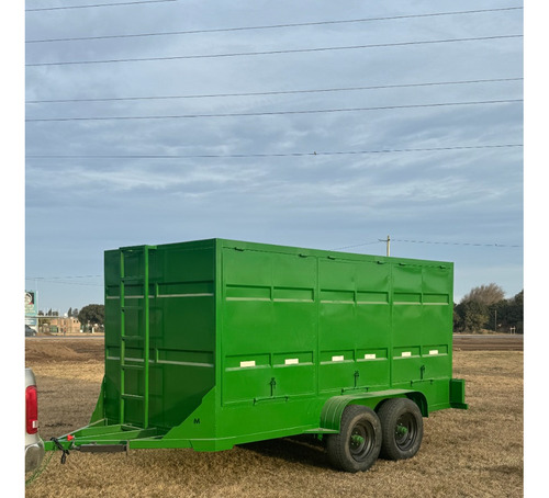 Acoplado Taller Movil Tipo Furgon Agro