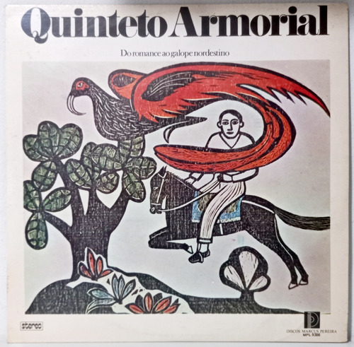 Lp Vinil Quinteto Armorial Do Romance Ao Galope Nordestino. 