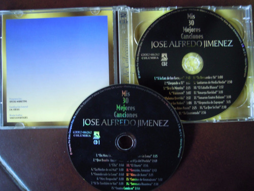 Jose Alfredo Jimenez 2cds Mis 30 Mejores Canciones (Usado)