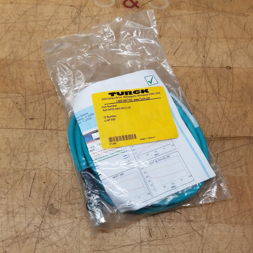 Turck Rj45 Fkfdd 4460-2m/c1195 3714m Cordset, U-4774 Ccw
