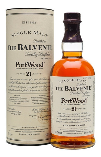 Imagen 6 de 8 de Whisky The Balvenie 21 Años Portwood 700ml En Estuche