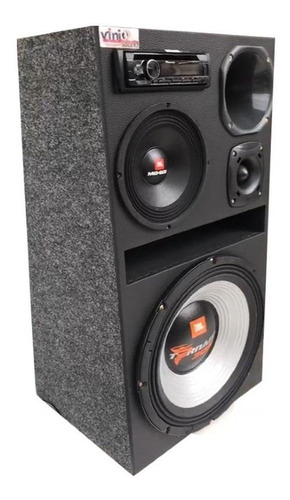 Caixa Bob 15 Residencial Tornado 4 Vias Com Pioneer