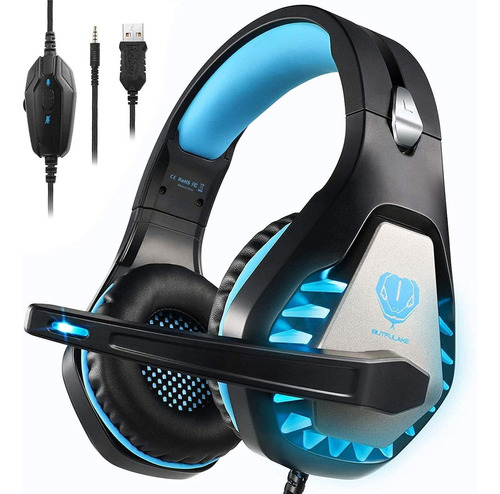 Auriculares Para Gaming Con Microfono Butfulake | Luz Led