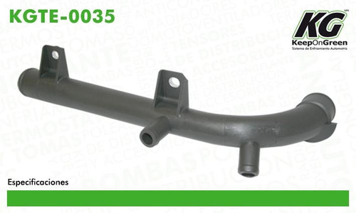 Tubo Enfriamiento Chevrolet Aveo L4 1.6l 07-14 Pontiac G3 L4