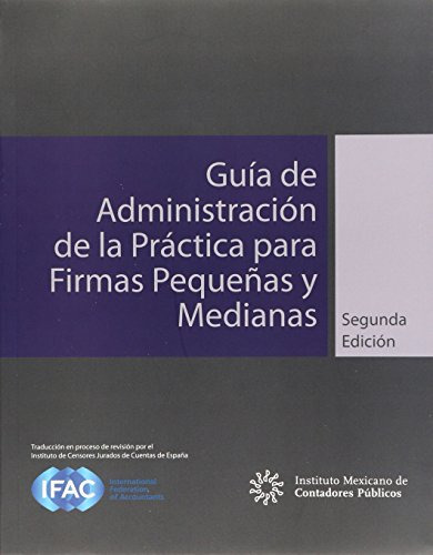 Libro Guía De Administración De La Práctica Para Firmas Pequ