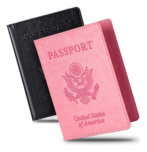 Honmein 2 Pcs Titulares De Pasaportescartera De Pasaporte Ul