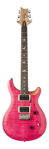 Prs Guitars 6 Cuerdas Se Custom 24, Bonnie Pink Con Gigbag,.