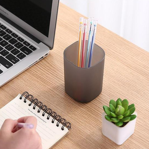 Copo De Caneta Transparente De Mesa Fosco Adequado Para Mesa
