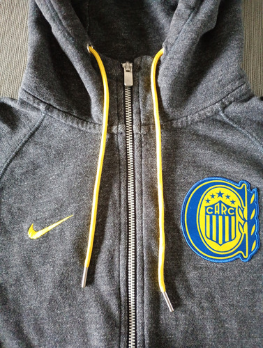 Buzo/ Campera Nike Futbol, Rosario Central Con Capucha . Ts (Usado)