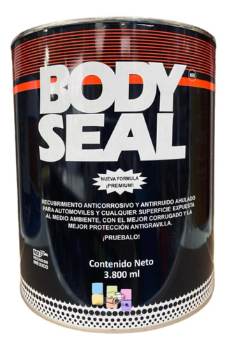 Recubrimiento Body Seal Antigravilla Negro Galon