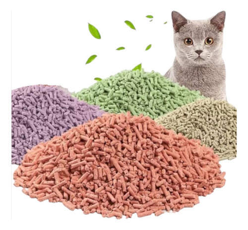 Arena Para Gato Biodegradable Con Tofu Vegetal 6lts