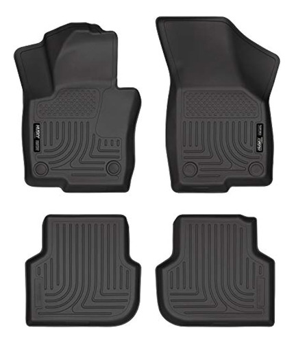 Husky Liners Front Y 2nd Seat Floor Liners Se Adapta A 1117 