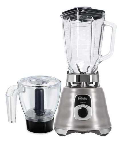 Liquidificador E Base Processadora Oster aço Escovado