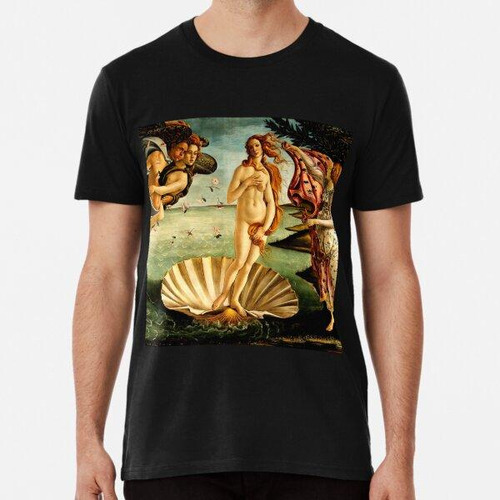 Remera Sandro Botticelli El Nacimiento De Venus Florentina R