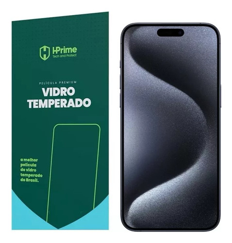 Película De Vidro Premium Para iPhone 15 Pro Max - Hprime